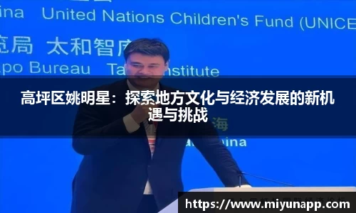 高坪区姚明星：探索地方文化与经济发展的新机遇与挑战